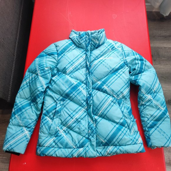 Columbia Omni-shield winter puffer jacket girls or small women's size 14/16 - Picture 1 of 11